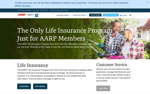 AARP Life Insurance from New York Life: Official Website