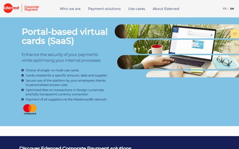 Portal-based virtual cards (SaaS) | Edenred - Edenred.com