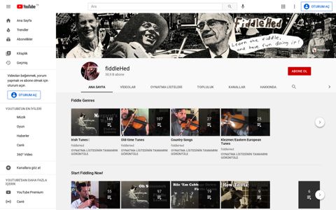 fiddleHed - YouTube