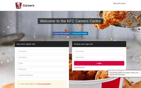 Welcome to the KFC Careers Centre