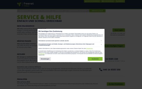 Service & Hilfe - freenet Mobile