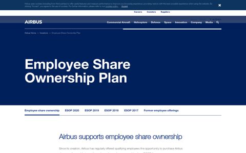 Employee Share Ownership Plan - Investors - Airbus