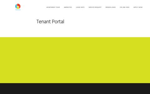 Tenant Portal - Cedar Falls - Hillcrest Park Apartments
