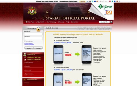 Welcome to E-Syariah Portal