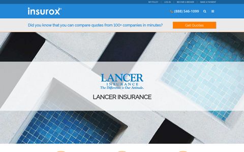 Get free insurance quotes from Lancer in minutes | Insurox®