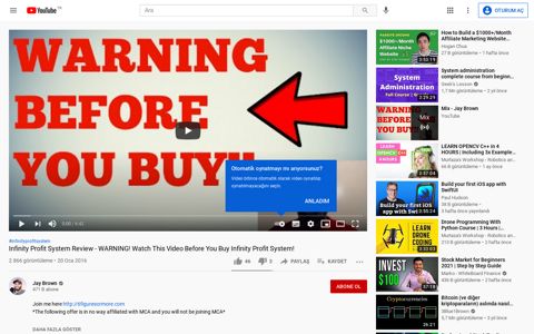 WARNING! Watch This Video Before You Buy Infinity Profit ...