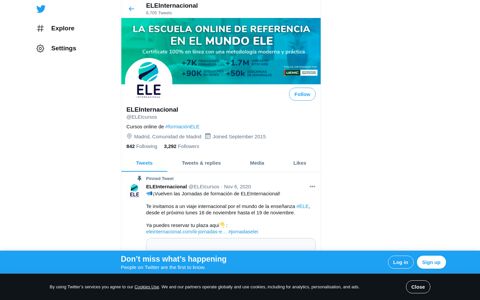 ELEInternacional (@ELEIcursos) | Twitter