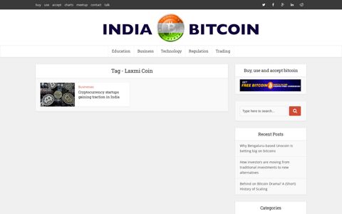 Laxmi Coin | India Bitcoin