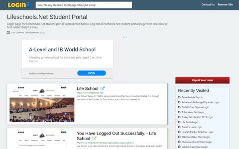 Lifeschools.net Student Portal - Loginii.com