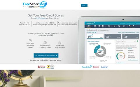 Get Your Free Credit Scores