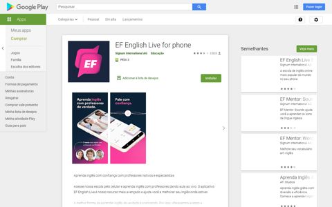 EF English Live for phone – Apps no Google Play