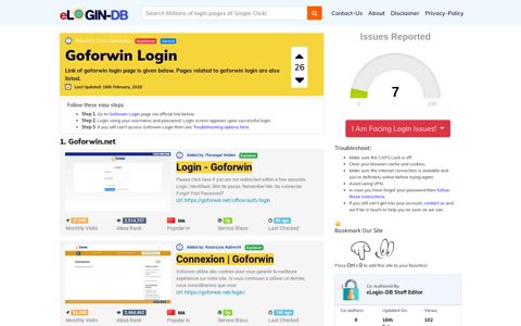 Goforwin Login - A database full of login pages from all over ...