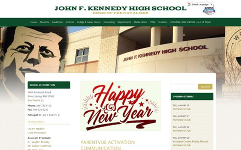 John F. Kennedy HS - Montgomery County Public Schools