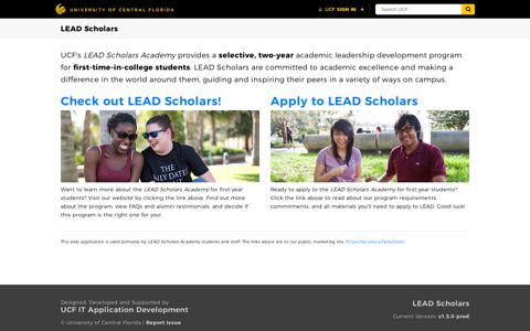 LEAD Scholars | UCF