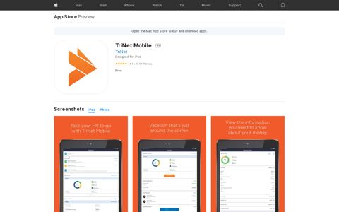 ‎TriNet Mobile on the App Store