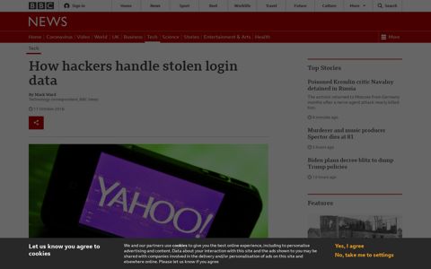 How hackers handle stolen login data - BBC News - BBC.com