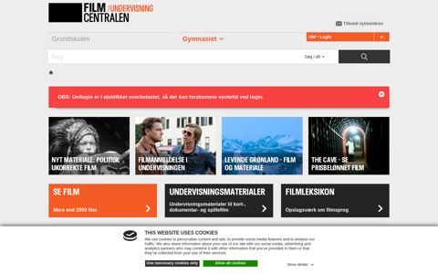 Gymnasiet | Filmcentralen – Filminstituttets streamingsite