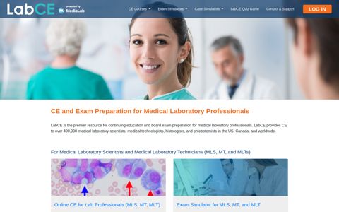 LabCE: CE and Exam Preparation for Medical Laboratory ...