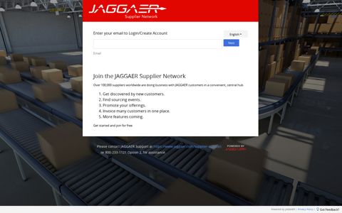 Supplier Login or Join JAGGAER Supplier Network