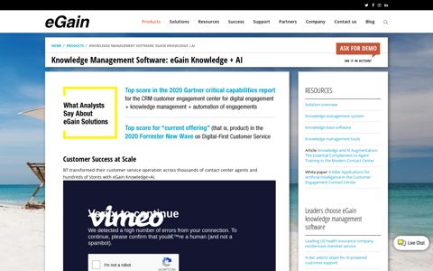 Knowledge Management Software | eGain