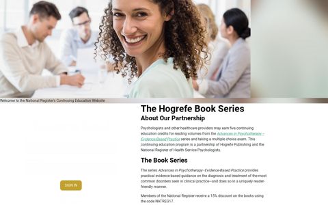 Hogrefe Login – National Register Continuing Education