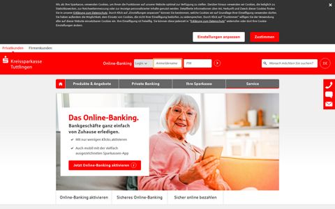 Online-Banking | Kreissparkasse Tuttlingen