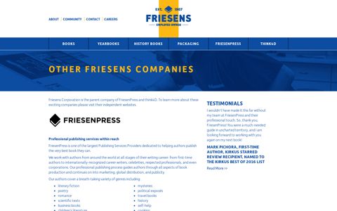 FriesenPress - Friesens Corporation