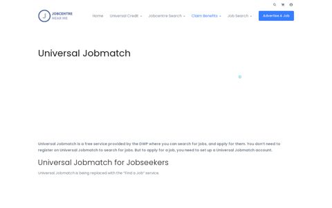 Universal Jobmatch - Find A Job Is Replacing Universal ...