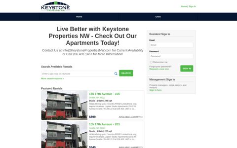 Keystone Properties NW LLC - Buildium