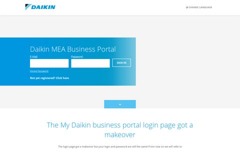 Login | Daikin - Choose your Daikin Business portal
