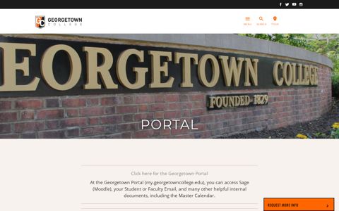 Portal | Georgetown College