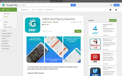 GRE® Test Prep by Galvanize - Apps on Google Play