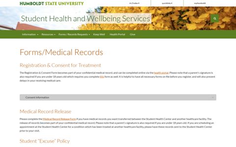 Forms/Medical Records - Student Health and Wellbeing ...
