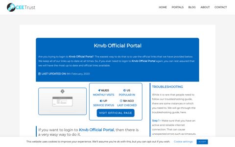 Knvb Official Portal - Find Official Portal - CEE Trust