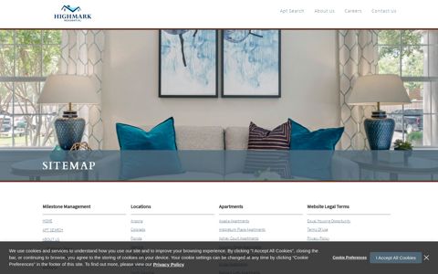 Highmark Residential Apartments For Rent | Sitemap ...