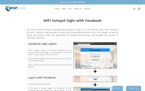 WiFi hotspot login with Facebook – WISPzone: Wi-Fi for ...