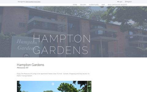 Hampton Gardens - Metropolitan Associates