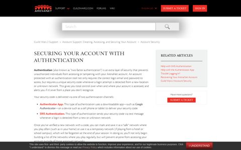 Securing Your Account With Authentication – Guild Wars 2 ...