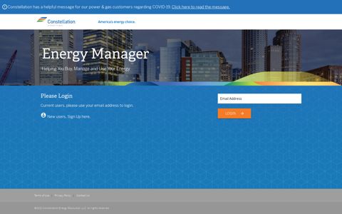 Energy Manager: Verify Login