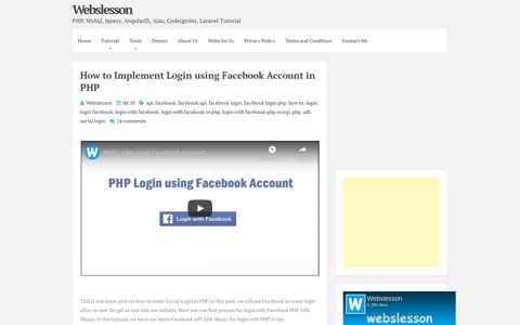 How to Implement Login using Facebook Account in PHP ...