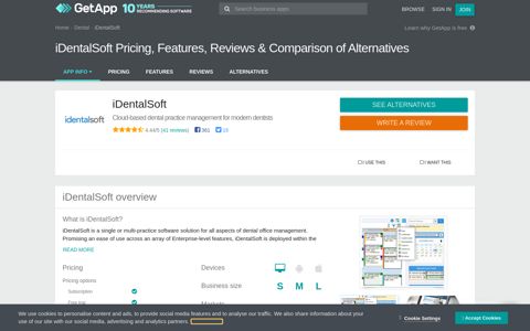 iDentalSoft Pricing, Features, Reviews & Comparison of ...