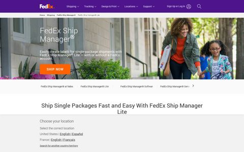 Ship Manager Lite | FedEx