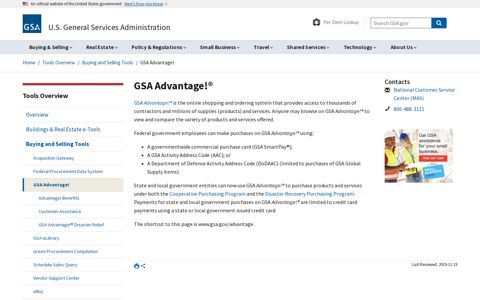 GSA Advantage!® | GSA - GSA.gov