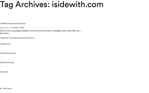 isidewith.com Archives - TWIST Creative Inc. - A Full Service ...