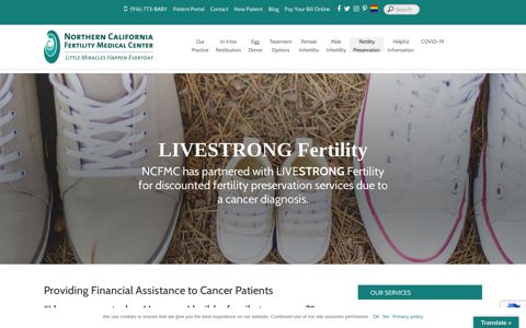LIVESTRONG Fertility - Northern California Fertility Medical ...