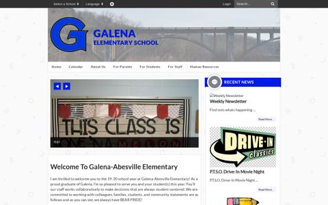 Galena Elementary School: Home