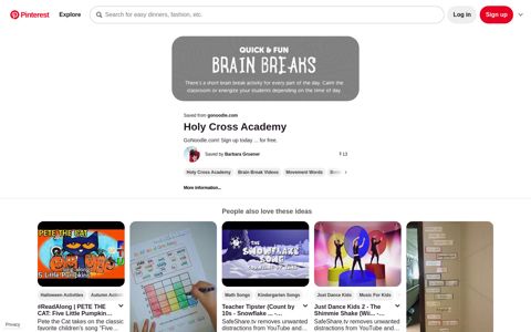 GoNoodle.com! Sign up today ... for free. | Brain break videos ...