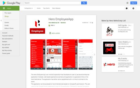 Hero EmployeeApp – Apps on Google Play