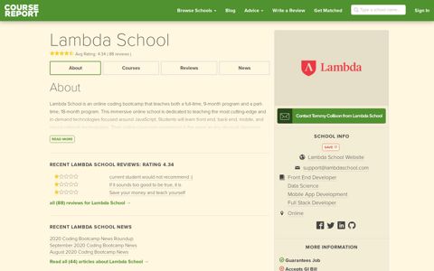 Lambda School Reviews | Course Report | Course Report