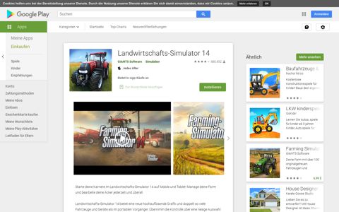 Landwirtschafts-Simulator 14 – Apps bei Google Play